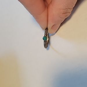 Turquoise stacker ring